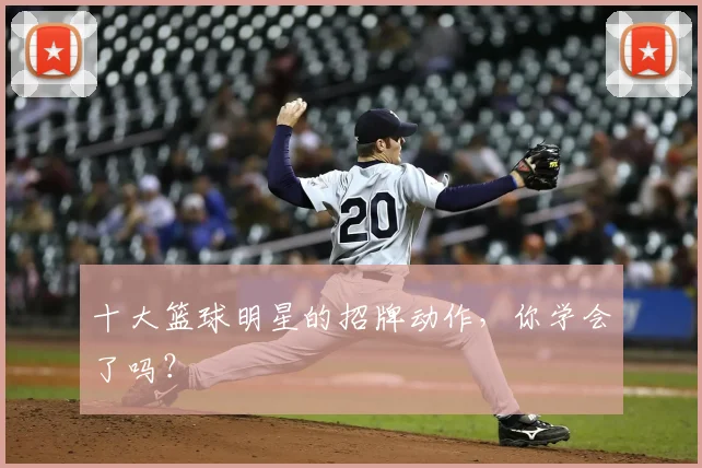 十大篮球明星的招牌动作,你学会了吗?