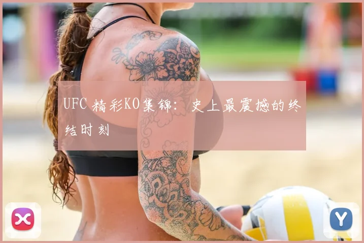 UFC 精彩KO集锦:史上最震撼的终结时刻